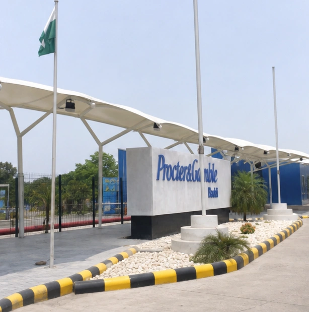 Procter &amp; Gamble, Himachal tensile structure, Ekra Decor &mdash; photograph 4